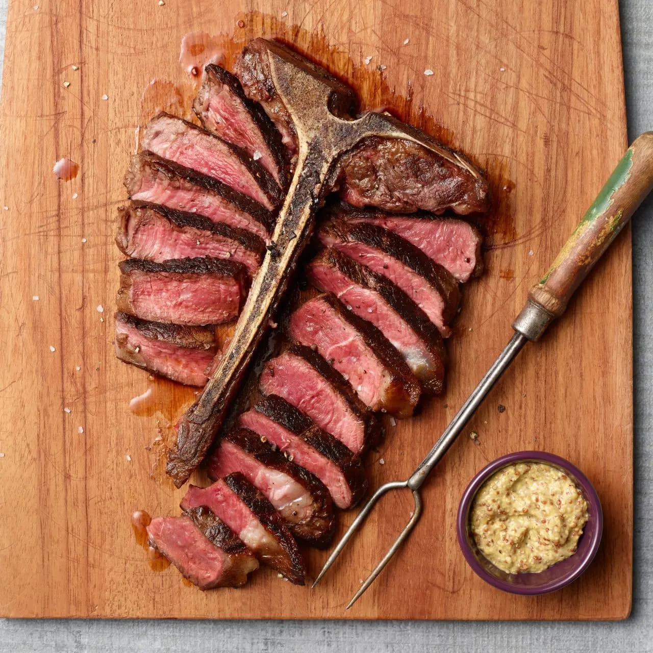Premium T bone steak — beef
