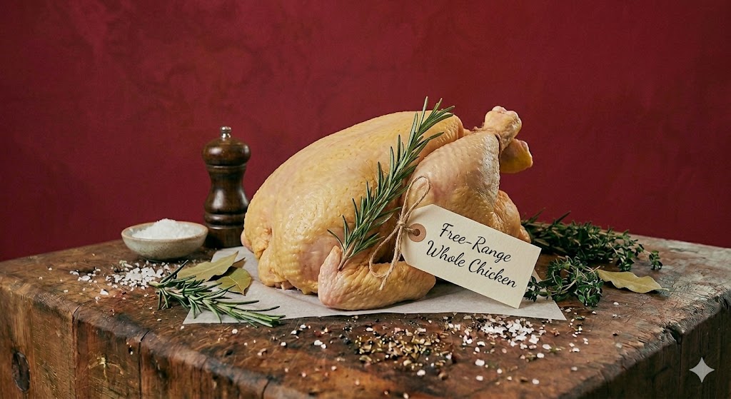 Free-range chicken — fresh quality